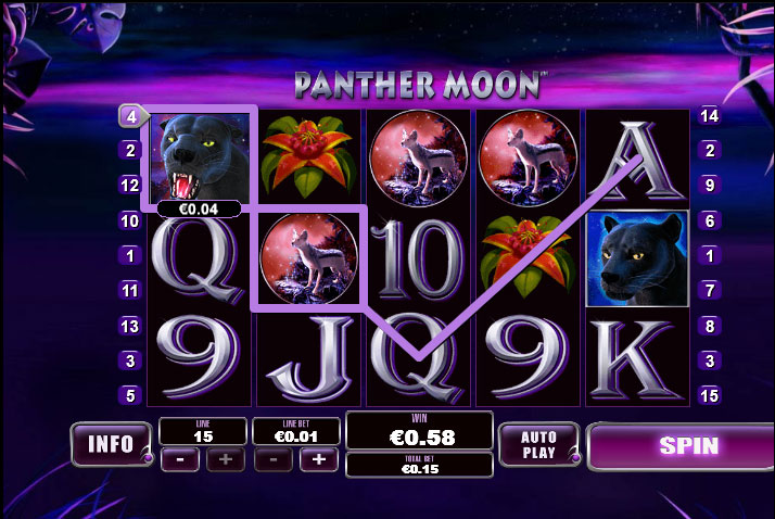 Игровой автомат Panther Moon демо онлайн. 